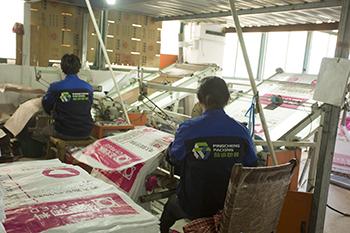 Τα PP Bopp έντυσαν υφαμένος 10 κλ/20 κλ τσαντών ρυζιού, ανακύκλωσης εμπορικές τσάντες συσκευασίας τροφίμων